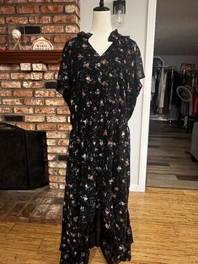 ✨ 1.STATE Floral High-Low Dress Size 2X | Effortless Romantic Chic ✨